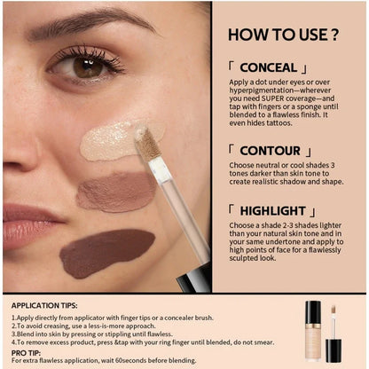 Multi-Use Full Coverage Concealer Cream
