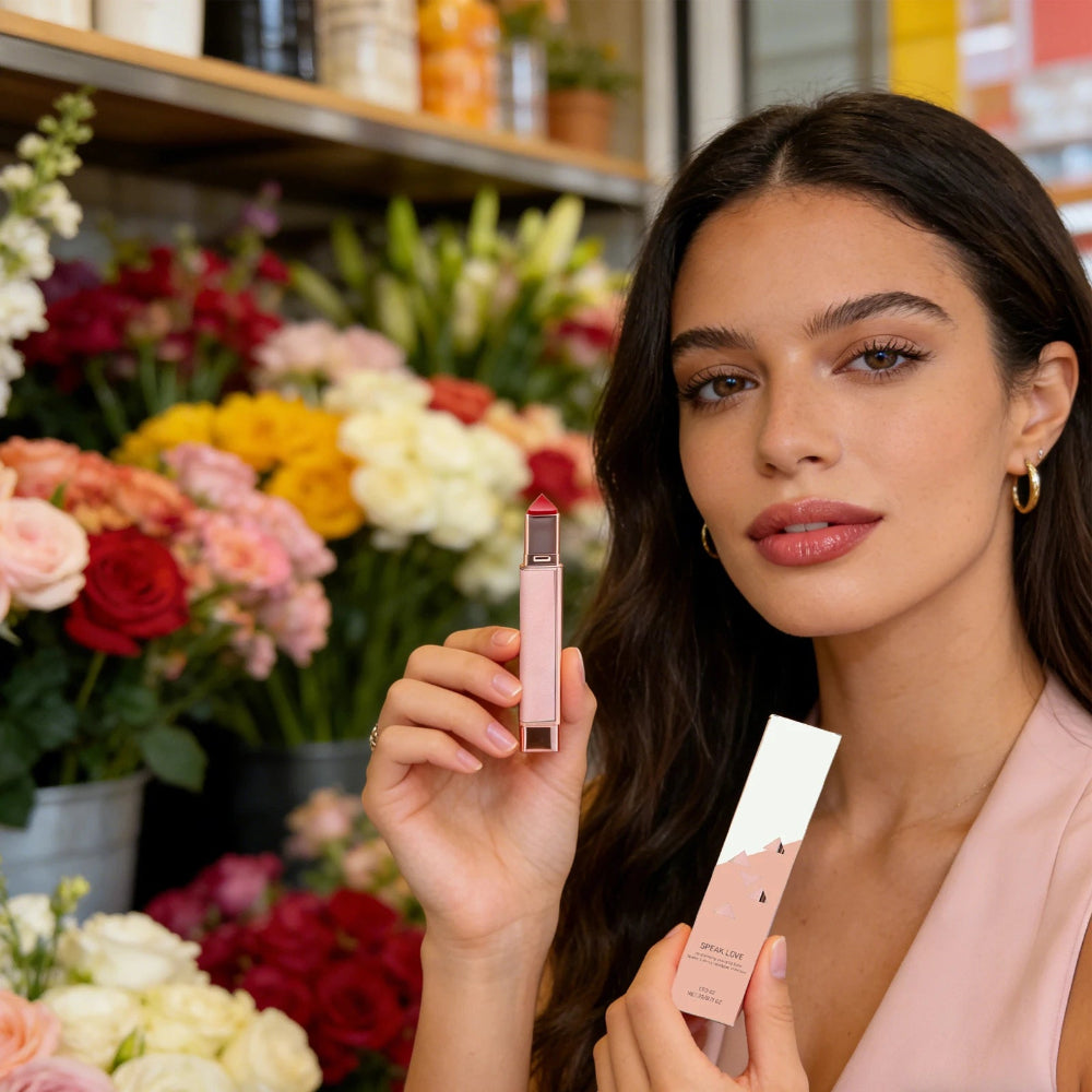 2-in-1 Nude & Red Matte Lipstick Balm